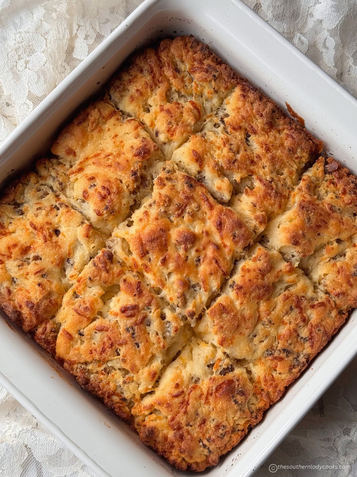 BREAKFAST BUTTER SWIM BISCUITS - The Southern Lady Cooks