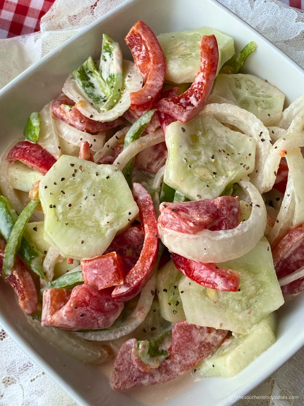 Cucumber Tomato Salad