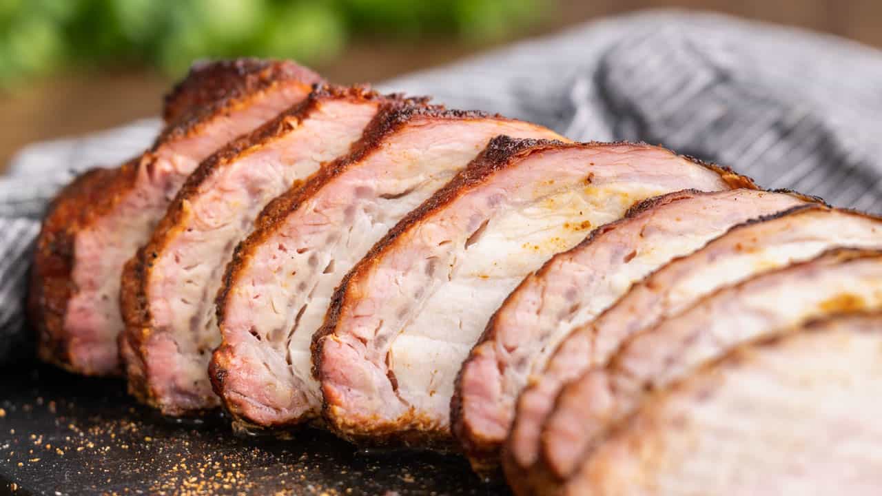 Easy Smoked Pork Loin - The Stay At Home Chef