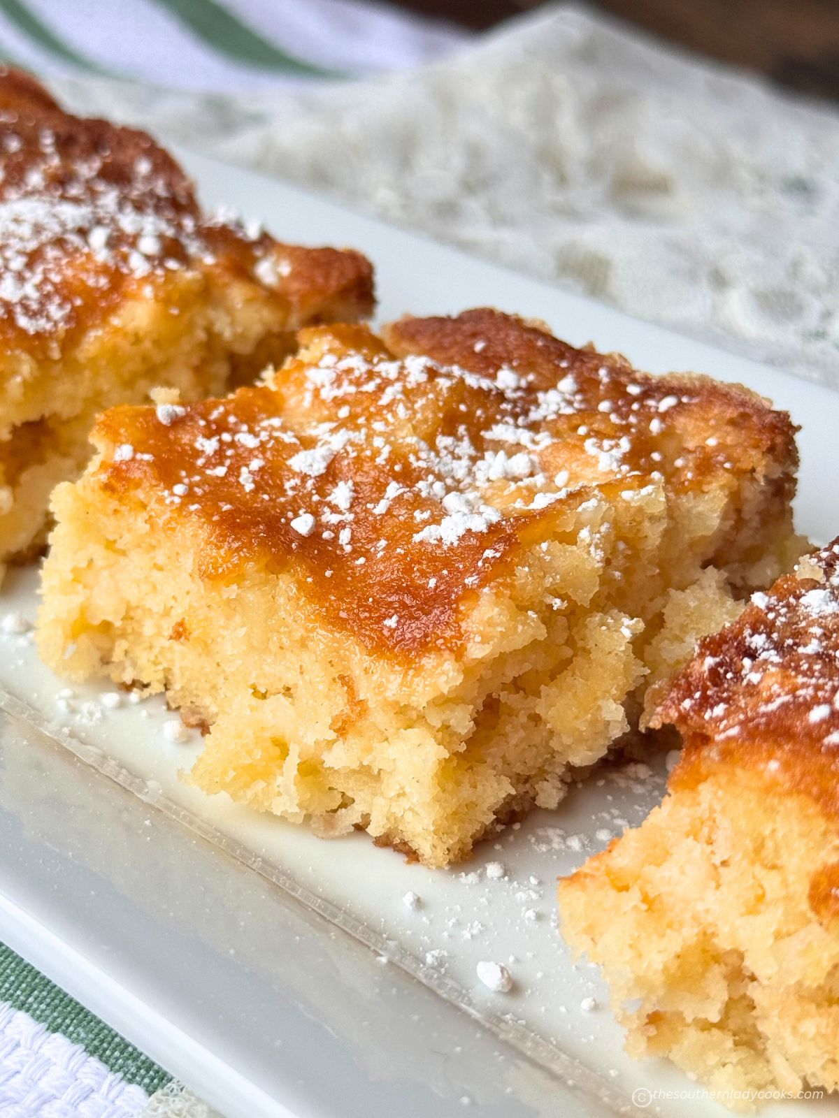 PINEAPPLE COCONUT BARS - The Southern Lady Cooks